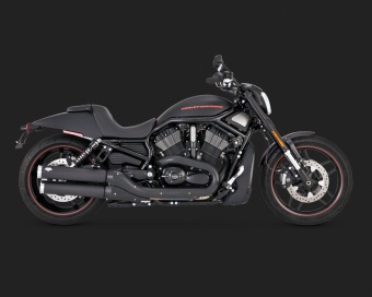 Vance & Hines Slip-ons Widow Black Harley Night Rod 2006-2017